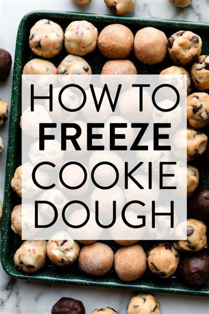 Can I freeze monster cookie dough