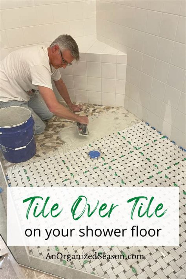 How do you break a tile floor