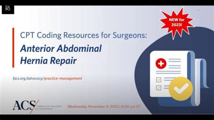 How do you code hernia repair