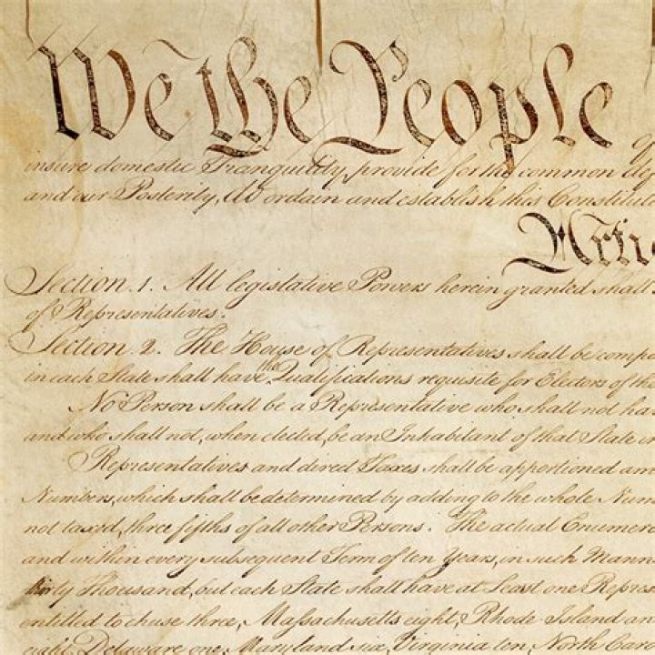 Who first signed the Constitution